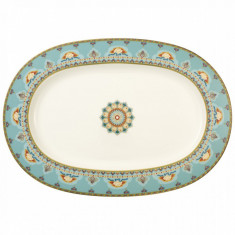 Platou oval Villeroy &amp;amp; Boch Samarkand Aquamarin 41cm foto