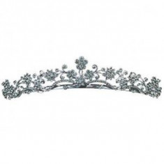 Tiara Borealy Elegant White Floral foto