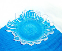 Fructiera cristal masiv (24% PbO) - Barock - design Chr. Sjogren, Lindshammar foto