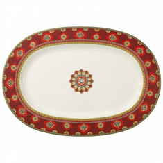 Platou oval Villeroy &amp;amp; Boch Samarkand Rubin 41cm foto