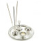 Cadou Chinelli Silver Table Decorations Made in Italy