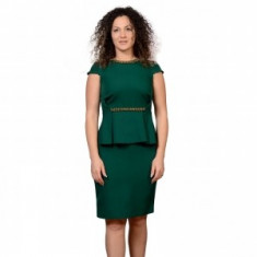 Rochie verde Moda ruj foto