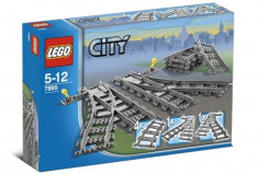 LEGO City, Macaz de cale ferata 7895 foto