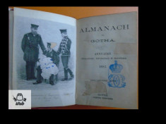 Almanach de Gotha 1883 foto