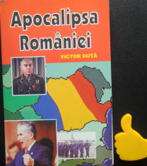 Apocalipsa Romaniei Victor Duta foto