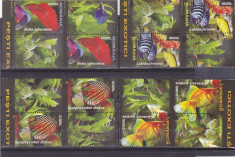 PESTI EXOTICI,SERIE CU VIGNETE DIF IN PERECHE,2005,Lp.1676a MNH,ROMANIA. foto