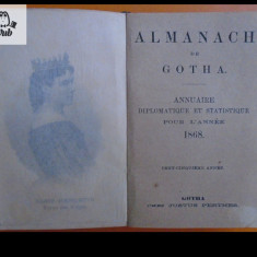 Almanach de Gotha 1868