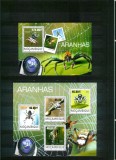 Mozambic 2014 - Fauna - ARAHNIDE - BL + serie (KB) - nestampilate