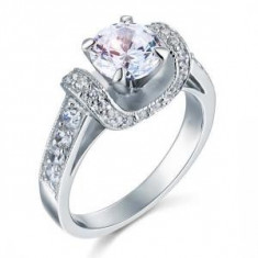 Inel Borealy Argint 925 Simulated Diamond Glamour Wedding Marimea 7 foto