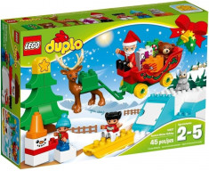 LEGO DUPLO, Vacanta de iarna cu Mos Craciun 10837 foto