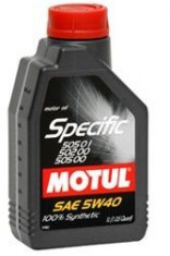 Ulei Motul Specific 5W40 505.01 1L - VTT-SPEC5W405 foto