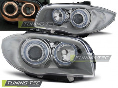 Faruri Angel Eyes pentru BMW E87 E81 2004-2007 Tuning - Tec - VTT-LPBMA3 foto