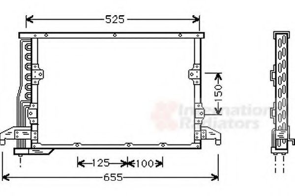 Condensator / Radiator aer conditionat BMW Seria 3 Cupe (E36) (1992 - 1999) VAN WEZEL 06005190 foto mare Condensator / Radiator aer conditionat BMW Seria 3 Cupe (E36) (1992 - 1999) VAN WEZEL 06005190 foto mare