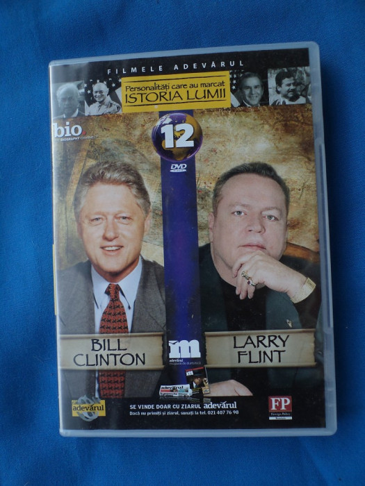 DVD ISTORIA LUMII/BILL CLINTON SI LARRY FLINT-12