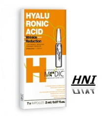 Fiole anti-rid cu acid hyaluronic pierre rene 7 buc foto