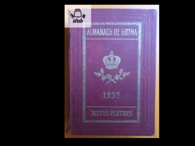 Almanach de Gotha 1932 foto