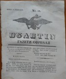 Cumpara ieftin Ziarul Buletin , gazeta oficiala a Principatului Valahiei , nr. 17 , 1843