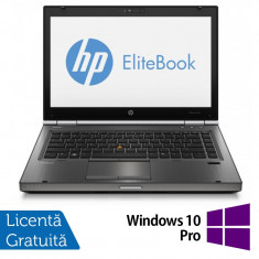 Laptop Refurbished HP EliteBook 8470P, Intel Core i5-3360M, 2.80 GHz, 8GB DDR3, 320GB SATA, DVD-RW, Webcam + Windows 10 Pro foto