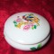 Cutie caseta portelan Limoges pictata manual, colectie, cadou, vintage