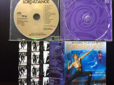 ronan hardiman michael flatley&amp;#039;s lord of the dance cd disc muzica film 1996 foto