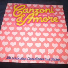 various - Canzoni D'Amore _ vinyl,LP _ Metronome (Germania , 1982 )