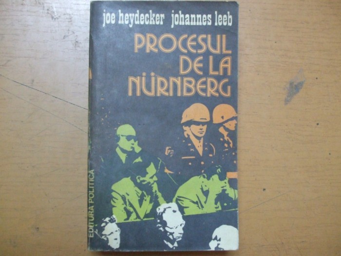 Procesul de la Nurnberg Bucuresti 1983 Heydecker Leeb 006