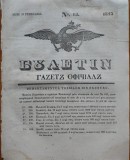 Cumpara ieftin Ziarul Buletin , gazeta oficiala a Principatului Valahiei , nr. 15 , 1843