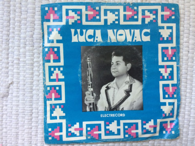 luca novac taragot single disc 7&amp;quot; vinyl muzica populara folclor banat EPC 10307 foto