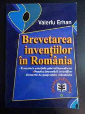 Brevetarea Inventiilor In Romania - Valeriu Erhan ,542803 foto