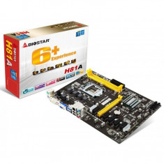 Placa de baza Biostar H81A, LGA1150, DDR3-1600, 2 x USB 3.0 Port, BTC ETH MINING, Versiunea 6.1 foto