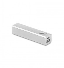 Baterie externa Power Bank 2200 mAh argintiu CDT-MO8602-16 foto