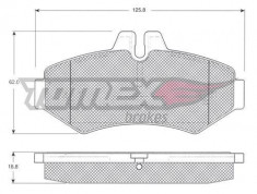 Set placute frana pentru G-Class, Sprinter, LT 28-35, 28-46 - VTT-12-34 foto