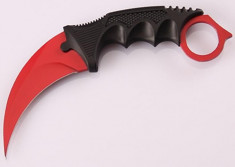 Cutit Karambit Red CS:GO - Counter Strike Global Offensive foto