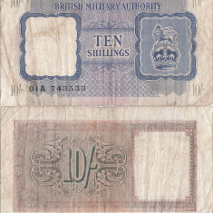 1943, 10 shillings (P-M5) - Regatul Unit al Marii Britanii