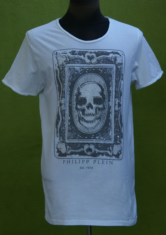 Tricou Philipp Plein alb, L/XL | Okazii.ro