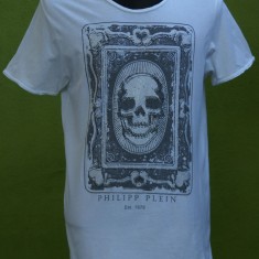 Tricou Philipp Plein alb