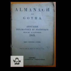 Almanach de Gotha 1869