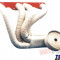 Banda termoizolata ceramica 50mmx2mmx10m TURBO WORKS - VTT-MG-TT-005
