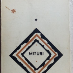 FLORIN MUGUR - MITURI (VERSURI/editia princeps EPL 1967/coperta ANDREI OLSUFIEV)