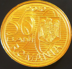 Moneda COMEMORATIVA 50 BANI - ROMANIA, anul 2010 *cod 1177 - UNC DIN FASIC BNR foto