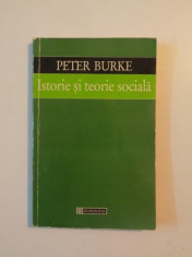 ISTORIE SI TEORIE SOCIALA de PETER BURKE , 1999 foto
