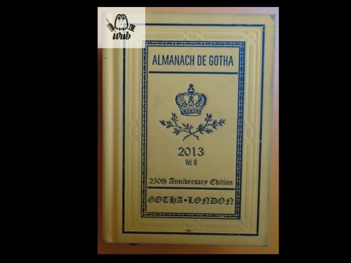 Almanach de Gotha 2013 vol II