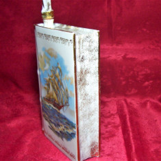 Nautica, Carte plosca, decantor Cognac, portelan Limoges, colectie