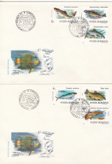 ROMANIA 1992 LP 1278 PESTI SERIE FDC foto