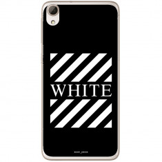 Husa Blach White Stripes HTC Desire 826 foto