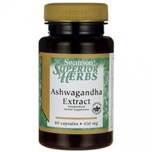 Extract de Ashwagandha Standardizat 450mg 60cps Swanson Cod: med68 foto