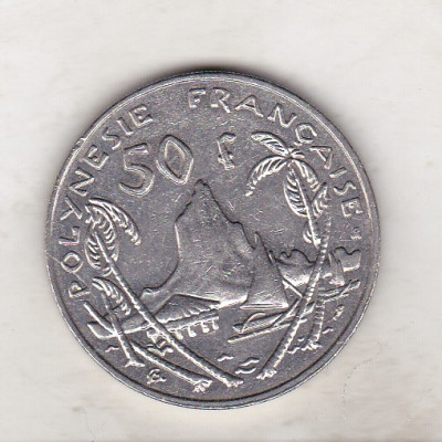 bnk mnd Polinezia Polinesia Franceza 50 franci 1999 unc foto