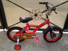 BMX / Pompier / Fire Man / bicicleta copii 14&amp;quot; (4-7 ani) foto