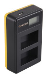 PATONA | Incarcator DUAL USB cu display LCD pt Sony NP-FW50 |181964|