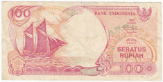 INDONEZIA 100 rupiah 1992 (1999) VF foto